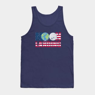 Moon landing.50 years of history.From Earth to the Moon Tank Top